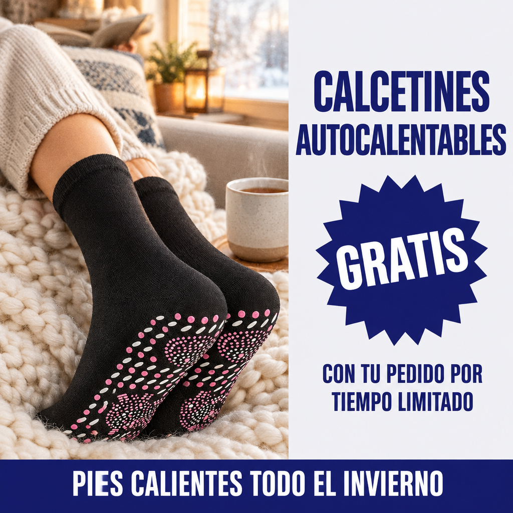 Calcetines autocalentables gratis