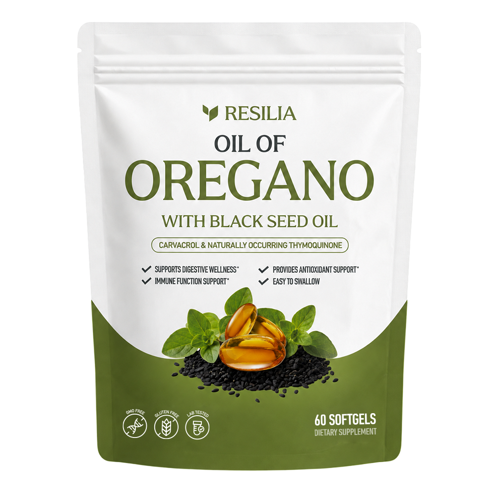 Cápsulas Blandas de Aceite de Orégano Resilient®