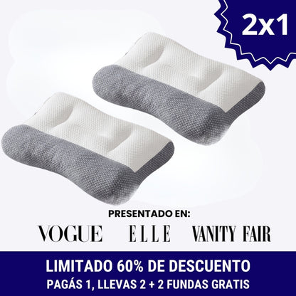 Almohada ViscoAlign AntiStress® | Elimina el Dolor de Cuello y Reduce el Stress en 7 Noches