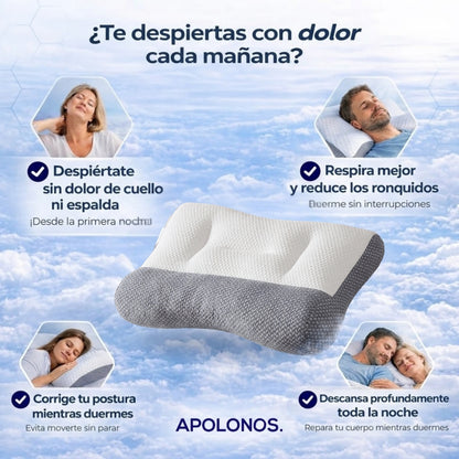 Almohada ViscoAlign AntiStress® | Elimina el Dolor de Cuello y Reduce el Stress en 7 Noches