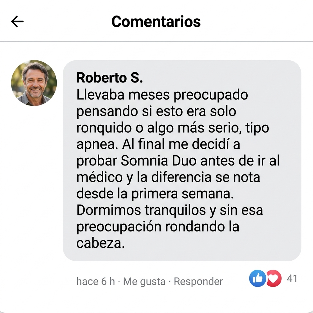 Comentario Facebook Roberto