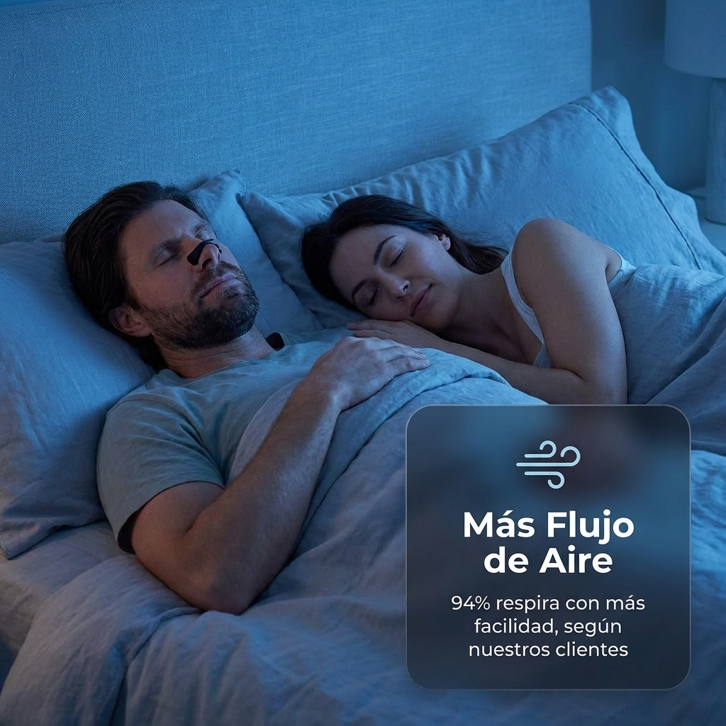 Más flujo de aire