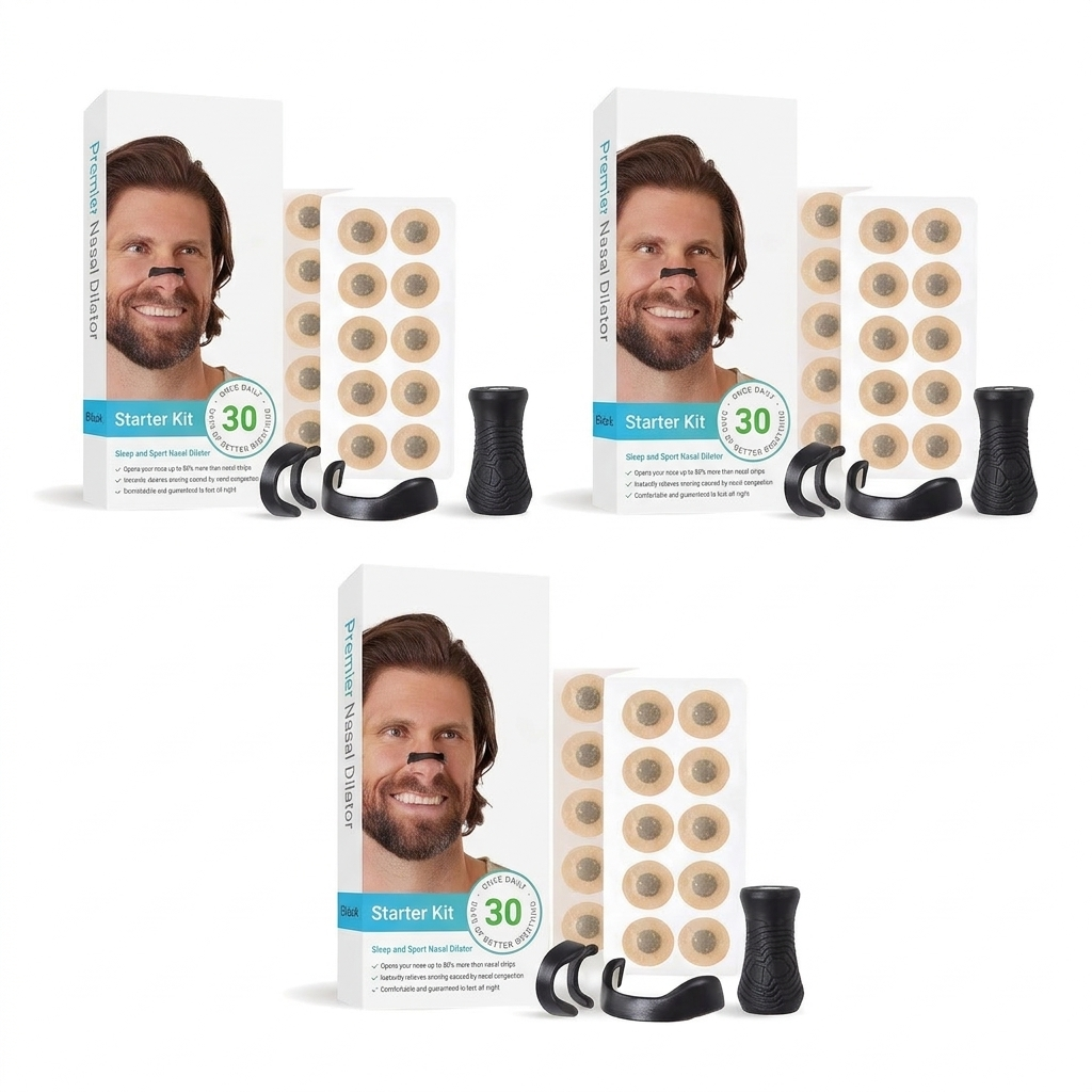 Pack x3 bandas nasales con contenido completo