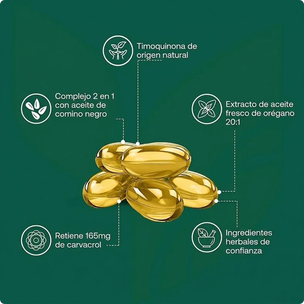 Resilient® Aceite de Orégano | Equilibrio Intestinal en 14 Días