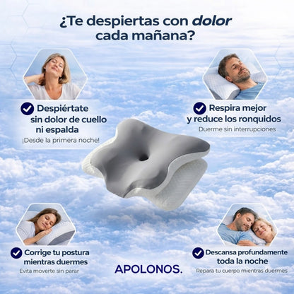Almohada Cervical ViscoAlign Pro® | Elimina el Dolor de Cuello en 7 Noches