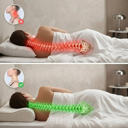 Almohada Cervical ViscoAlign Pro® | Elimina el Dolor de Cuello en 7 Noches