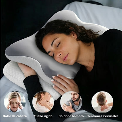 Almohada Cervical ViscoAlign Pro® | Elimina el Dolor de Cuello en 7 Noches