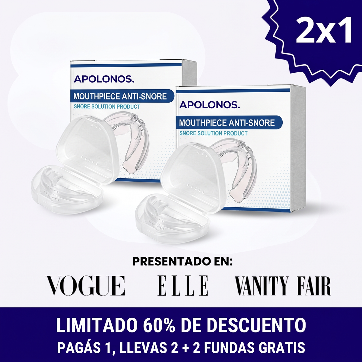 NoctaFlex® | Adiós al Ronquido Desde la Primera Noche — Sin Dolor de Mandíbula, Sin Moldear