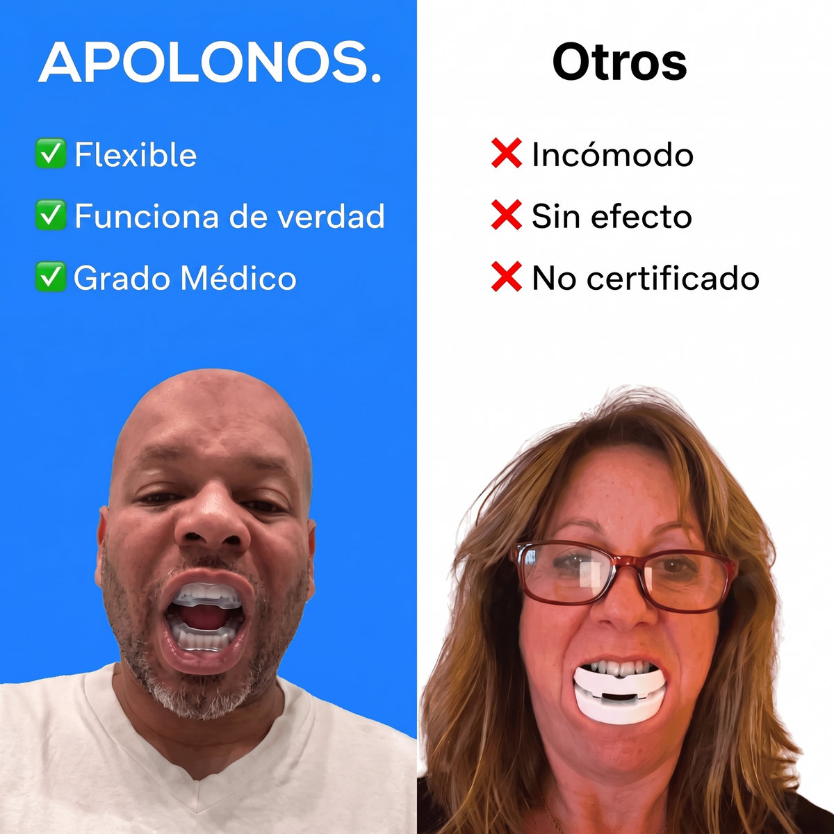 NoctaFlex® | Adiós al Ronquido Desde la Primera Noche — Sin Dolor de Mandíbula, Sin Moldear