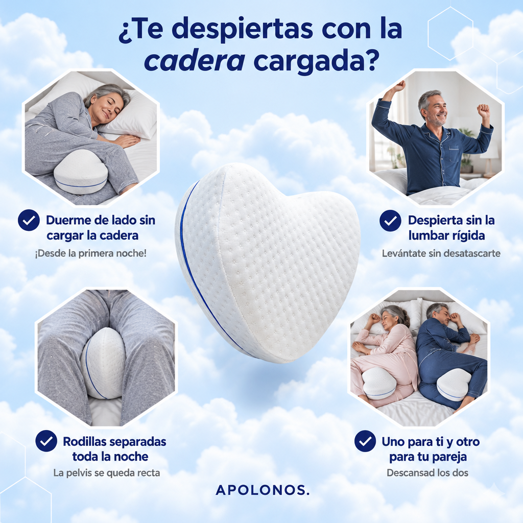 Beneficios de la almohada de piernas