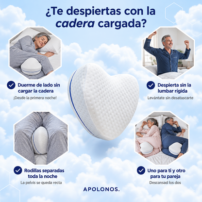 Beneficios de la almohada de piernas