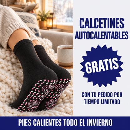 Calcetines autocalentables gratis